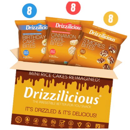 3 Flavor Variety [S'mores, Birthday, Cinnamon] .74oz