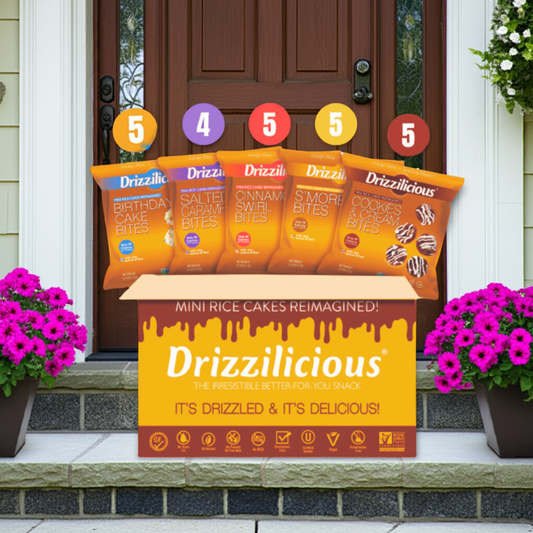 5 Flavor Variety [S'mores, Birthday, Cinnamon, Cookies, Caramel] .74oz