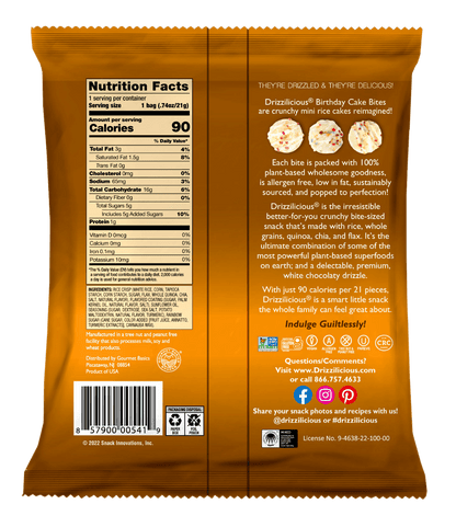 Birthday Cake .74oz - Drizzilicious