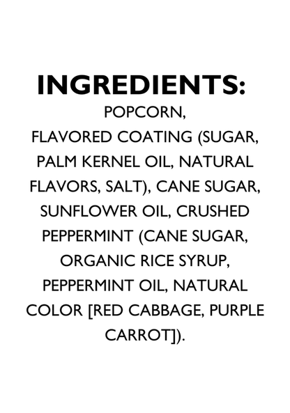 Peppermint Popcorn 3.6oz - Drizzilicious